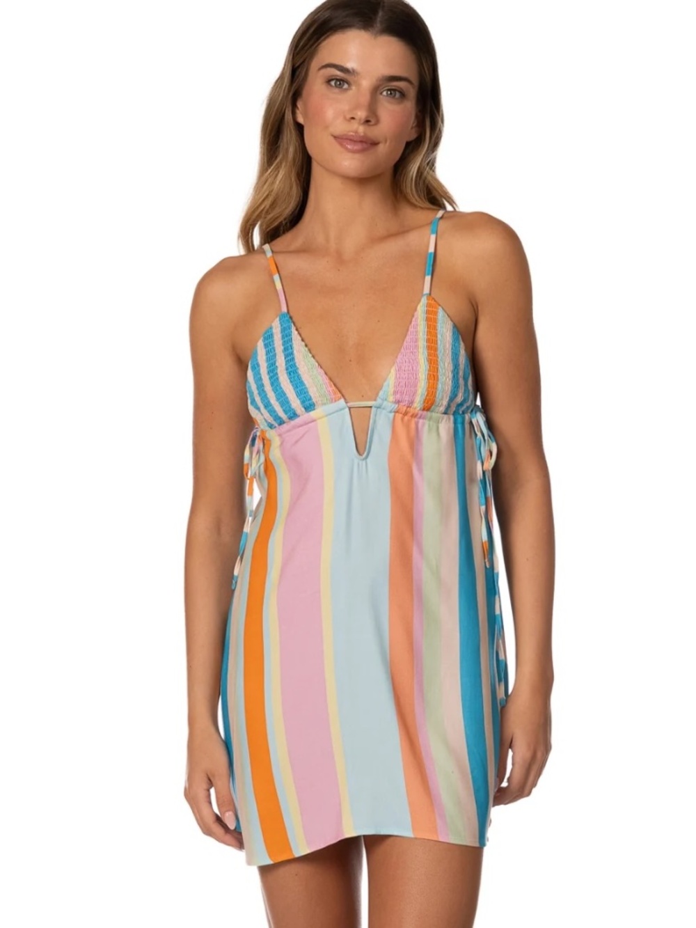Maaji Deep Sea Lines Doolin Short Dress Medium NWT
